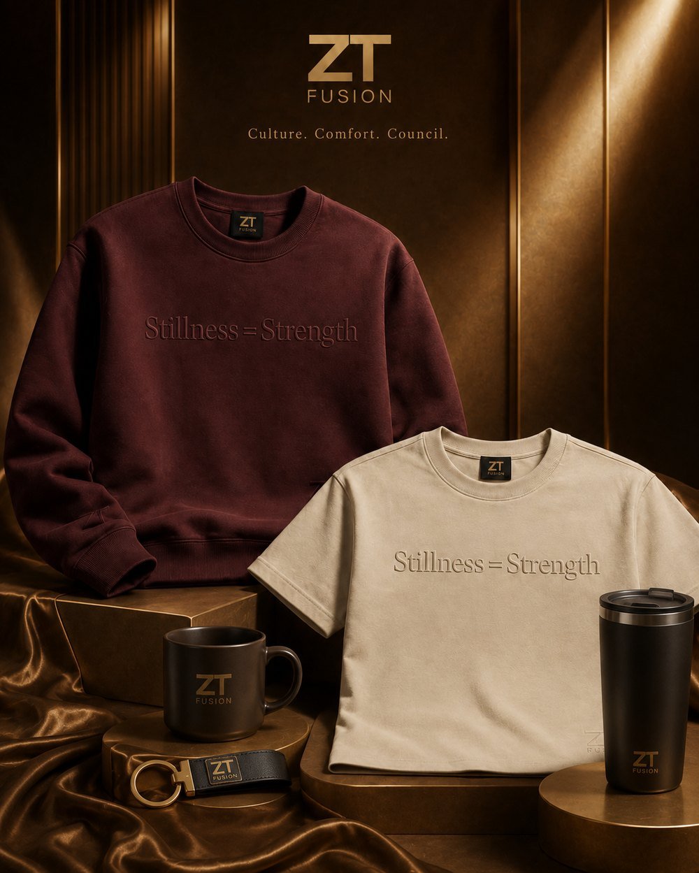 ZT Fusion Stillness + Strength capsule styled